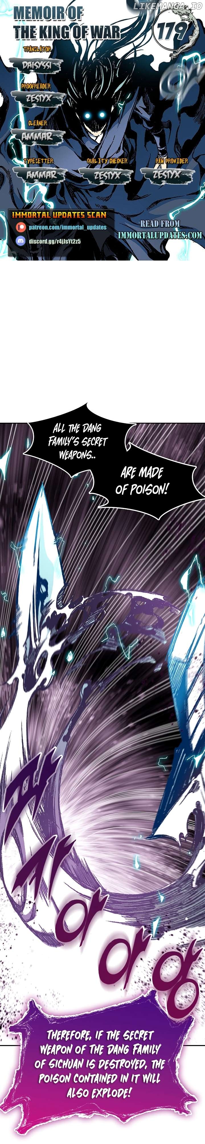 Memoir Of The King Of War Chapter 179 - page 1