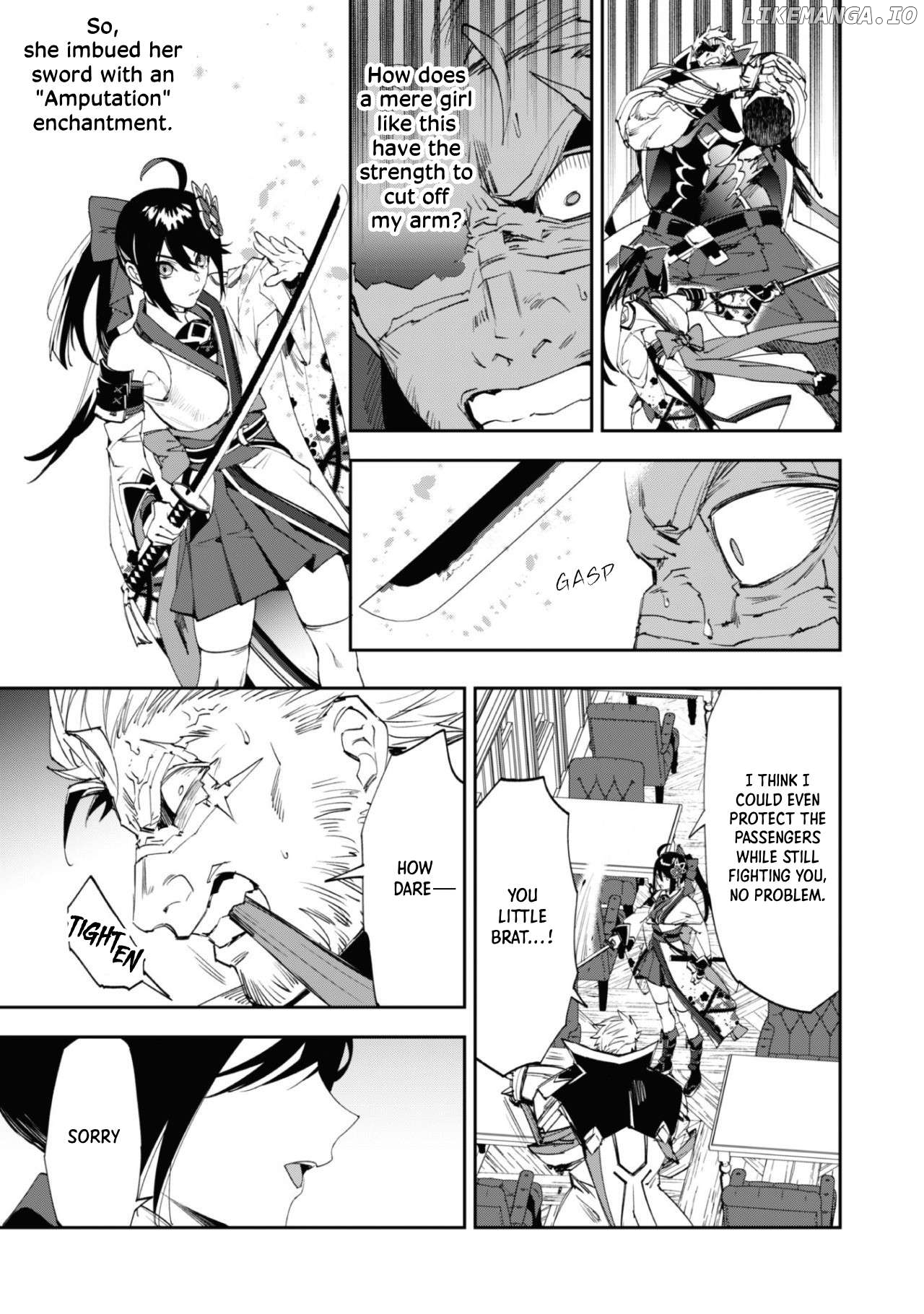 Hitokiri Shoujo Koushaku Reijou no Goei ni Naru Chapter 2 - page 9