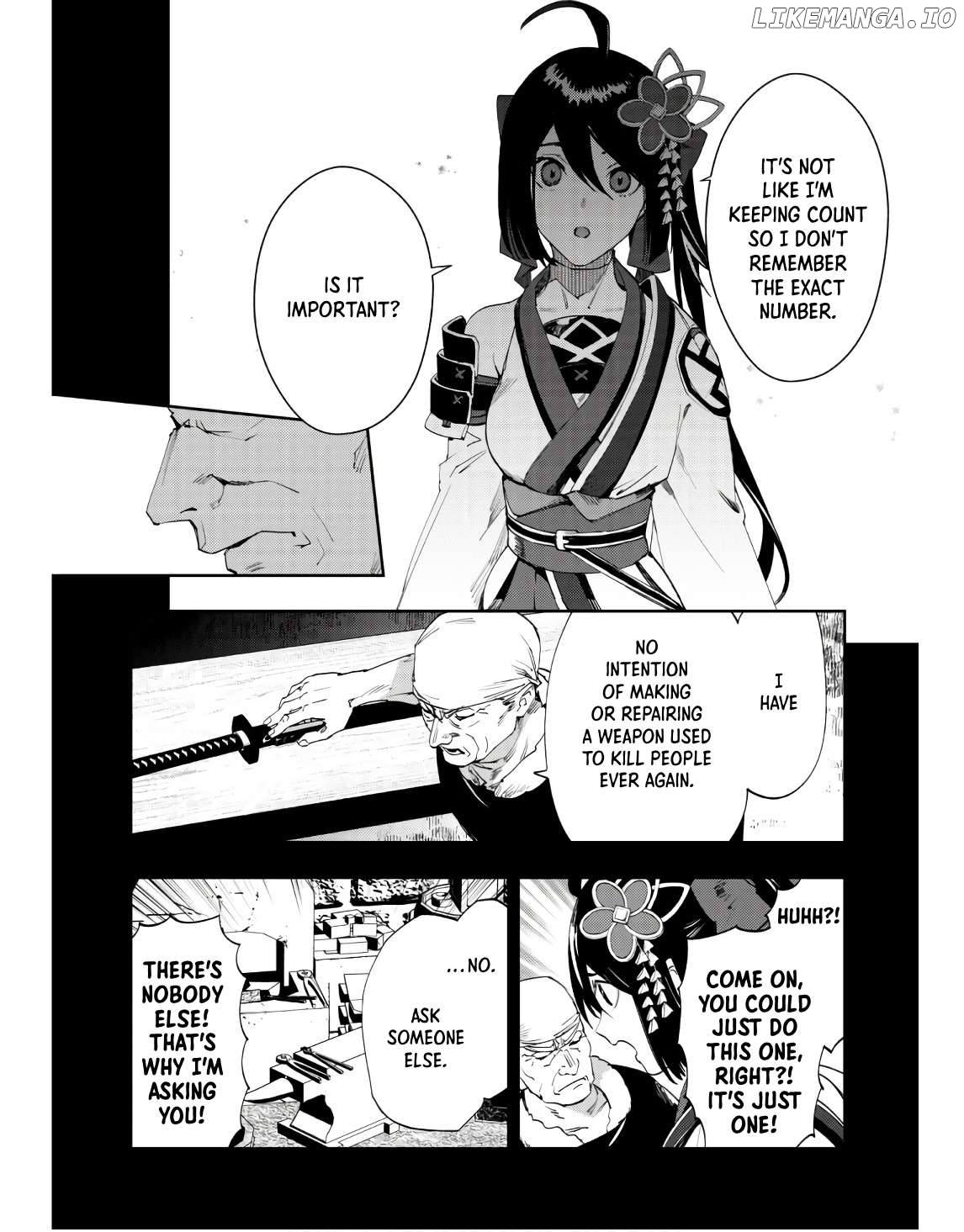 Hitokiri Shoujo Koushaku Reijou no Goei ni Naru Chapter 3 - page 12