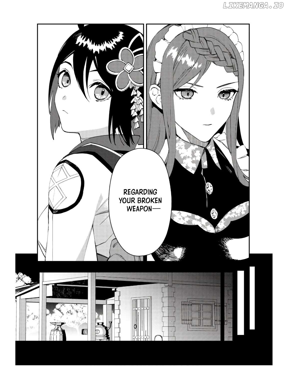 Hitokiri Shoujo Koushaku Reijou no Goei ni Naru Chapter 3 - page 9