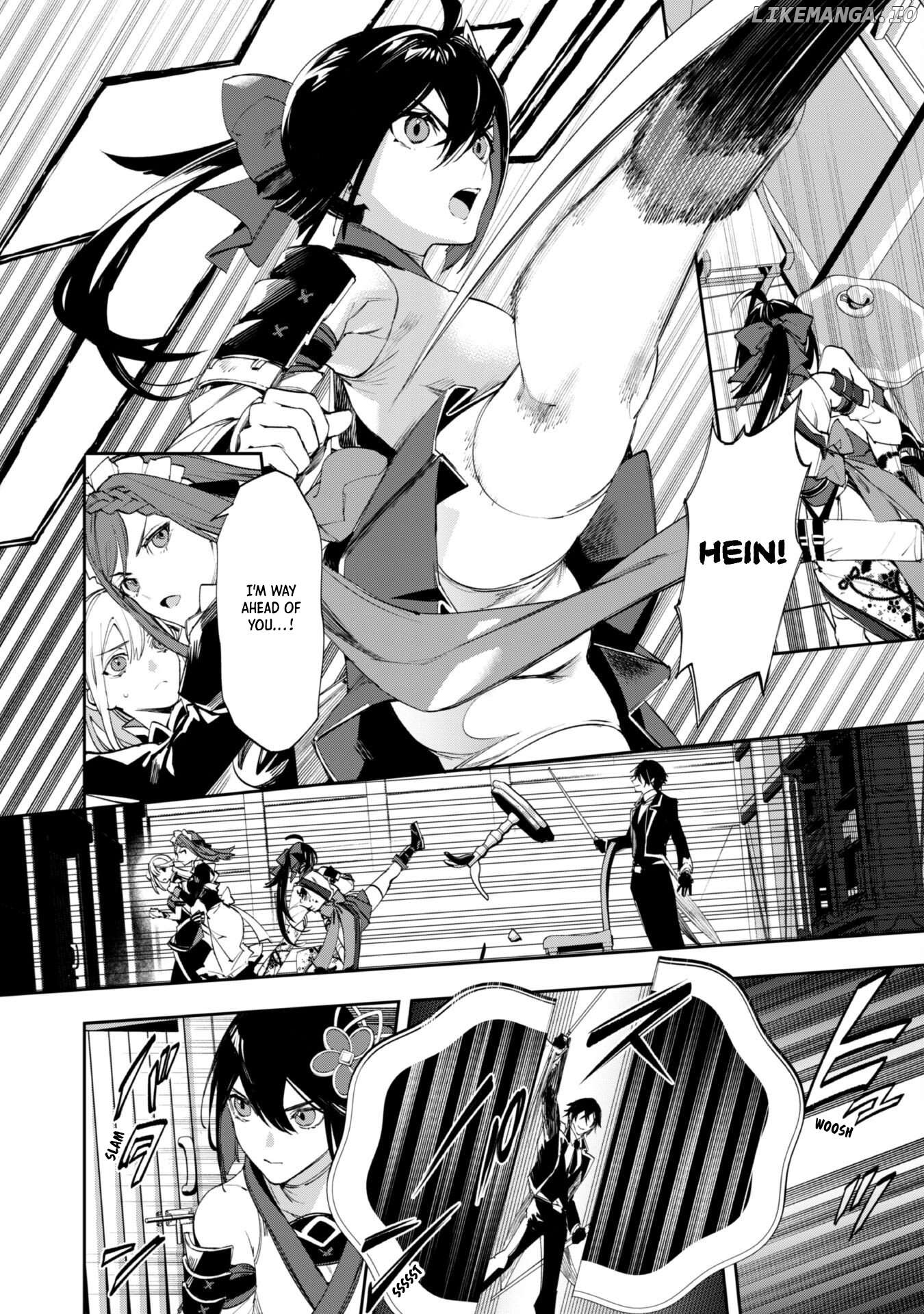 Hitokiri Shoujo Koushaku Reijou no Goei ni Naru Chapter 4 - page 12