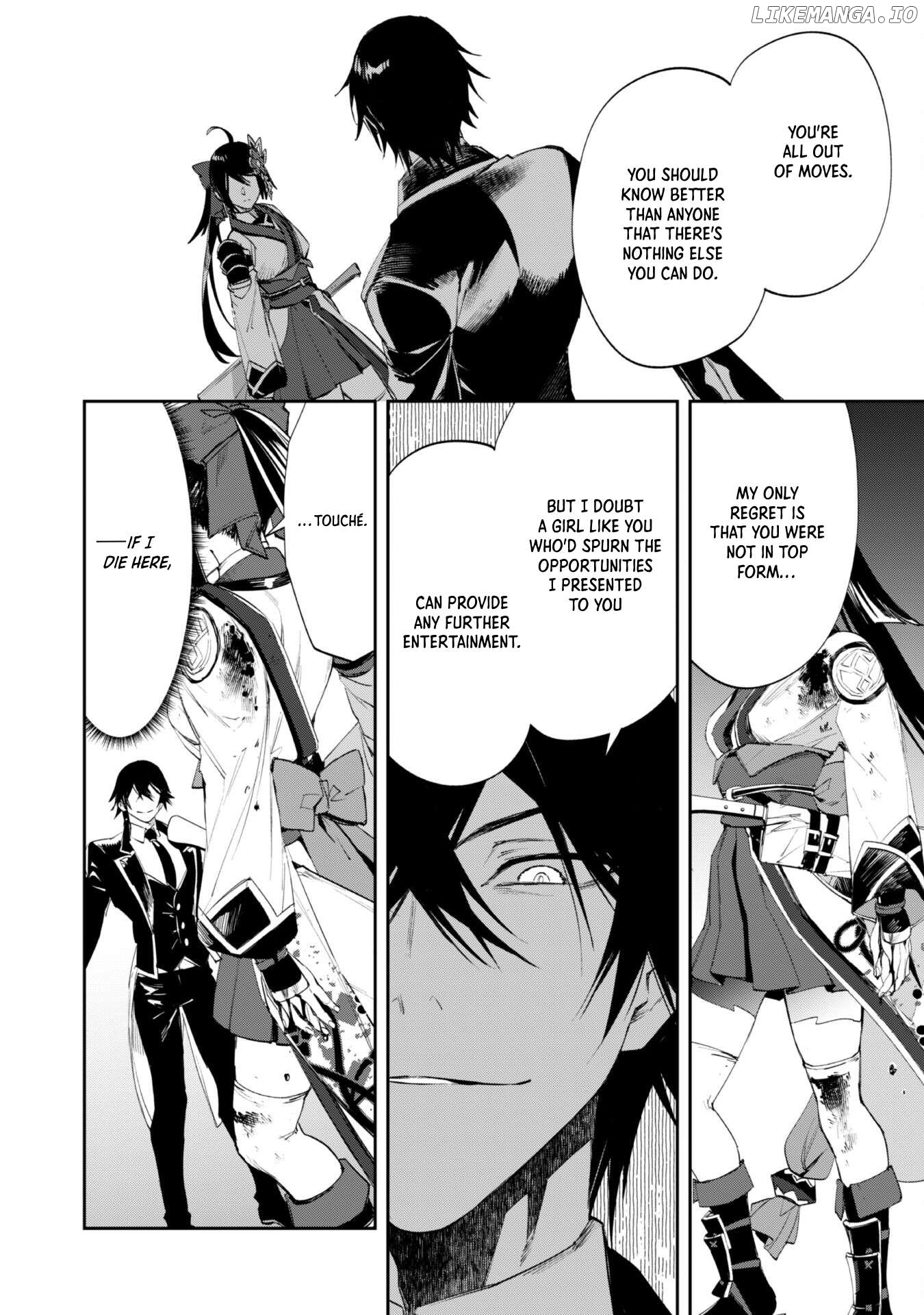 Hitokiri Shoujo Koushaku Reijou no Goei ni Naru Chapter 4 - page 28