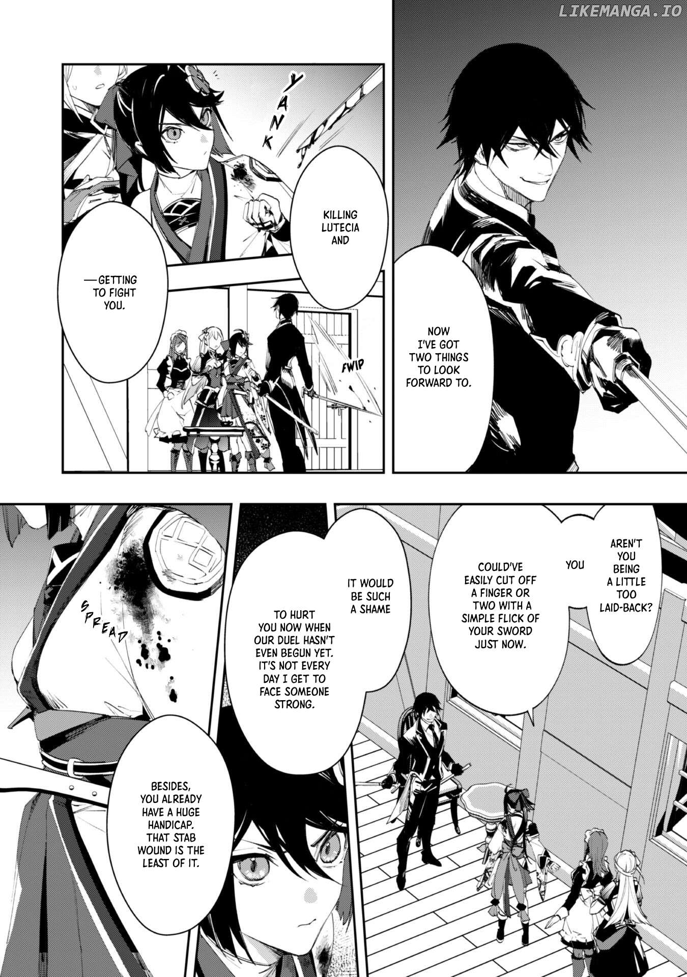 Hitokiri Shoujo Koushaku Reijou no Goei ni Naru Chapter 4 - page 8
