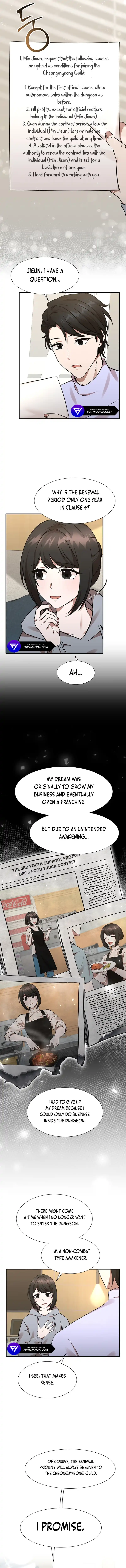 Food Truck Owner Inside the Dungeon Chapter 7 - page 7