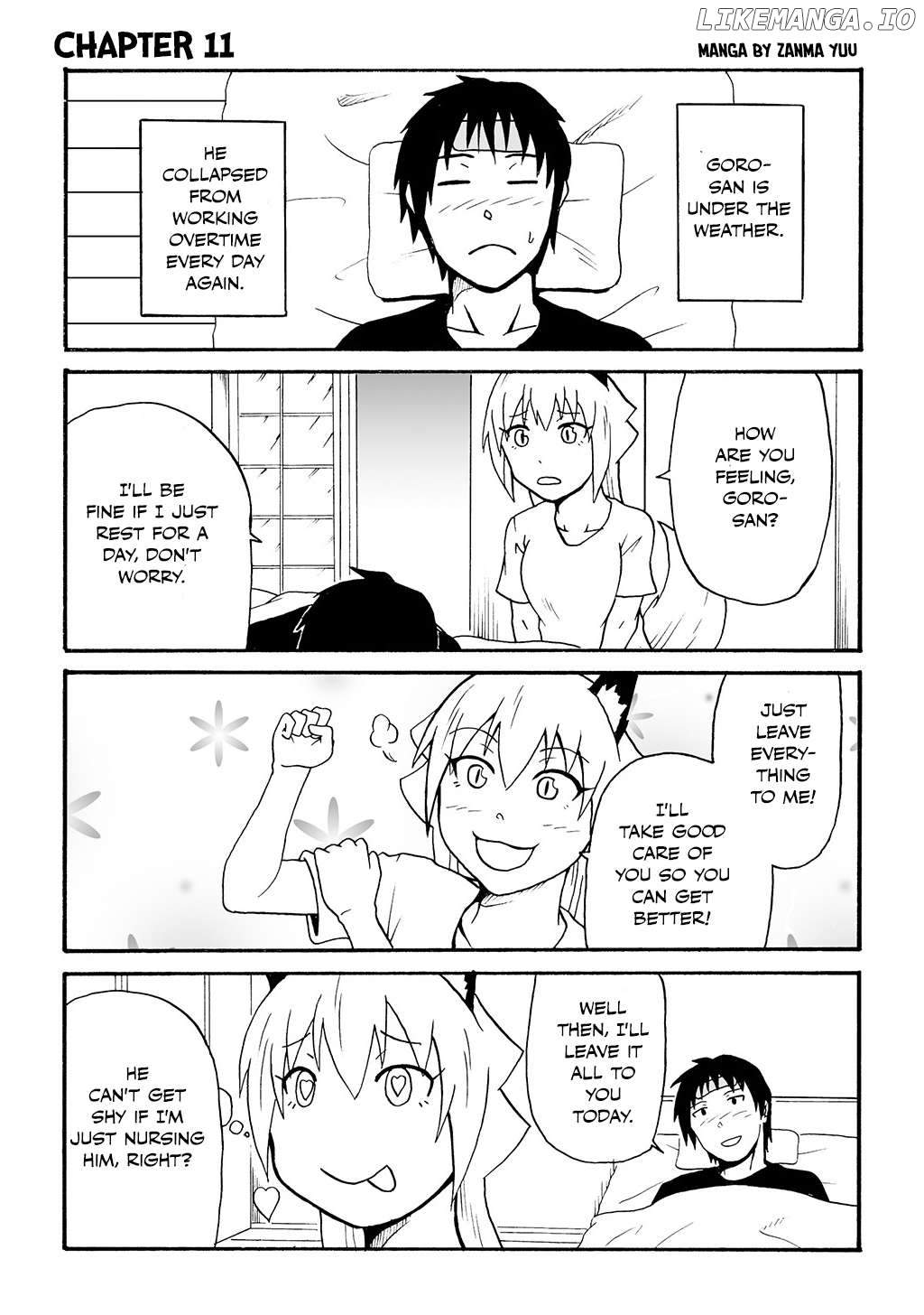 The Story of the Fox Who Was Late Getting Married and Came to be My Bride Chapter 11 - page 3