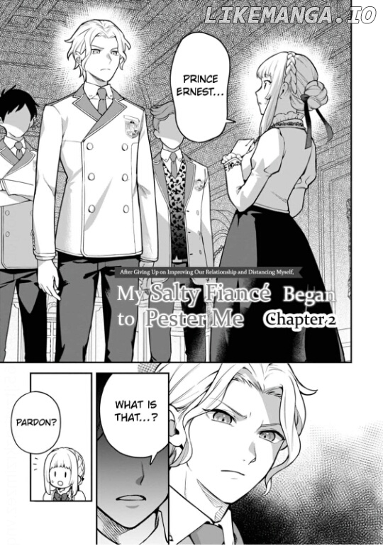 Kankei Kaizen wo Akiramete Kyori wo Oitara, Shiotaioudatta Konyakusha ga Karande Kuru you ni Narimashita Chapter 2 - page 3