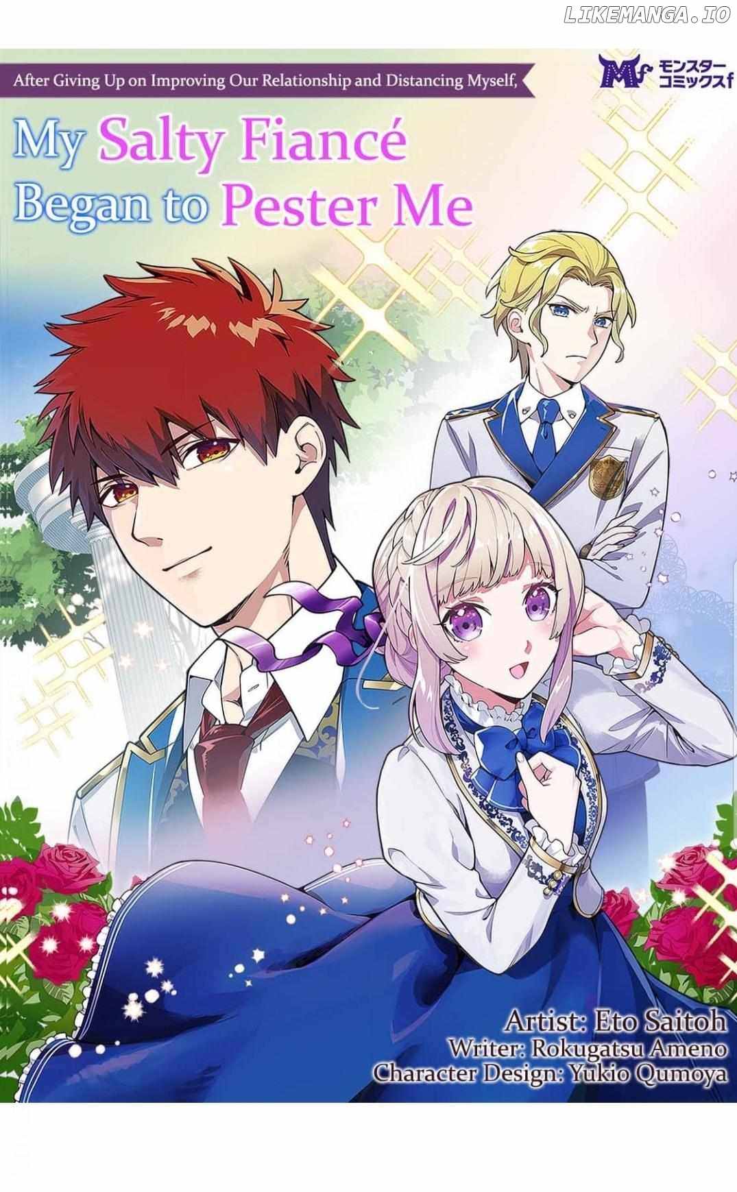 Kankei Kaizen wo Akiramete Kyori wo Oitara, Shiotaioudatta Konyakusha ga Karande Kuru you ni Narimashita Chapter 4 - page 1