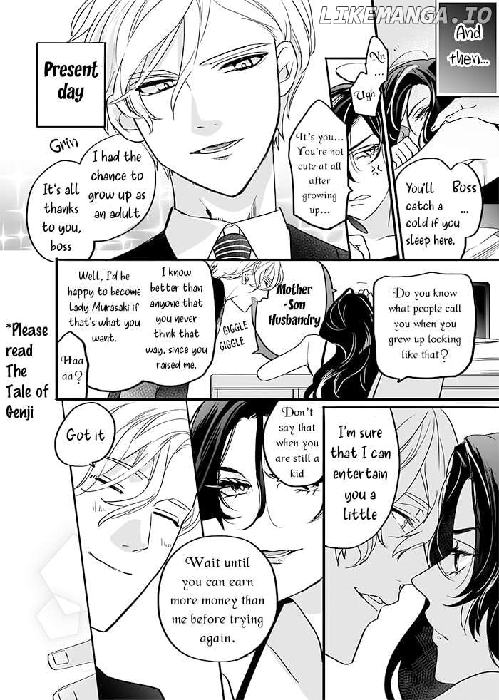 Kimagure de Kodomo Hirotta Onna Boss to Sekaiichi ii Otoko ni Naranakyaikenai Otokonoko no Hanashi Chapter 1 - page 4