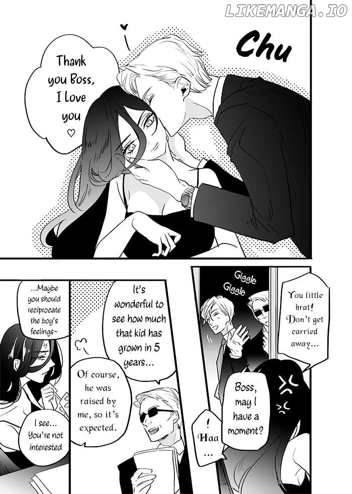 Kimagure de Kodomo Hirotta Onna Boss to Sekaiichi ii Otoko ni Naranakyaikenai Otokonoko no Hanashi Chapter 1 - page 5