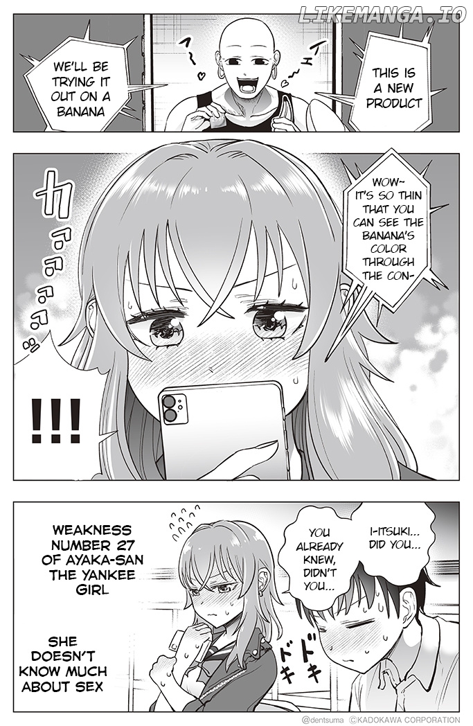 The Many Weaknesses of Ayaka the Yankee JK chapter 27 - page 4