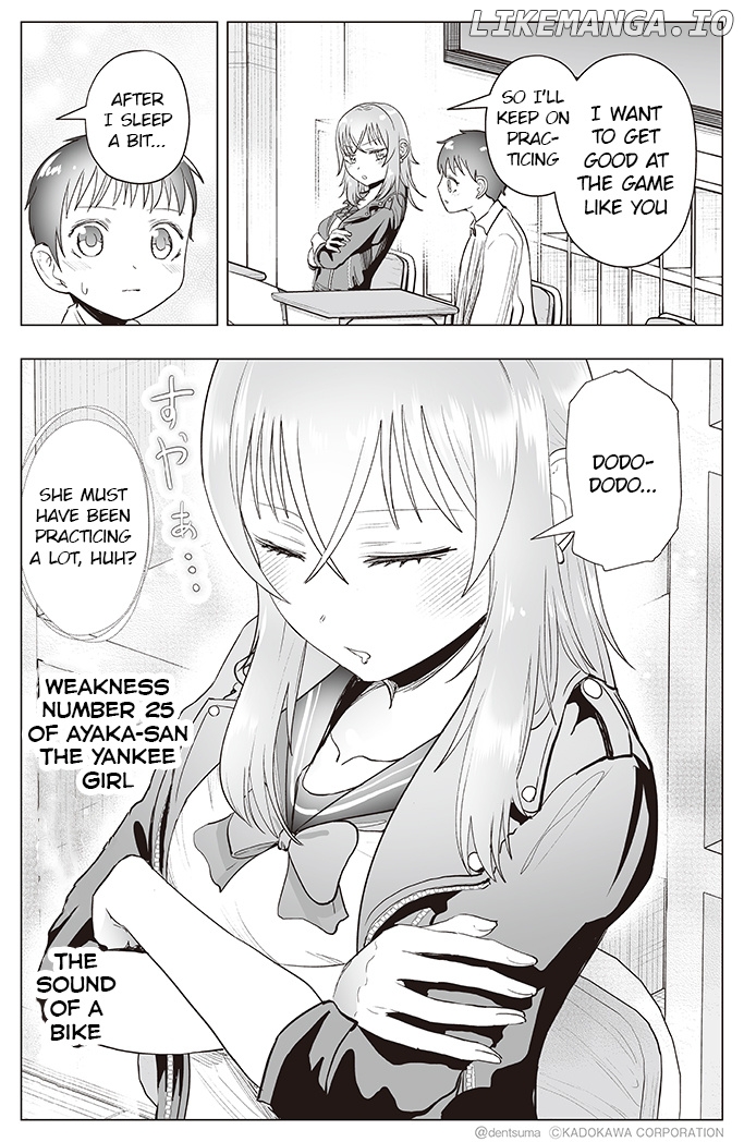 The Many Weaknesses of Ayaka the Yankee JK chapter 25 - page 4