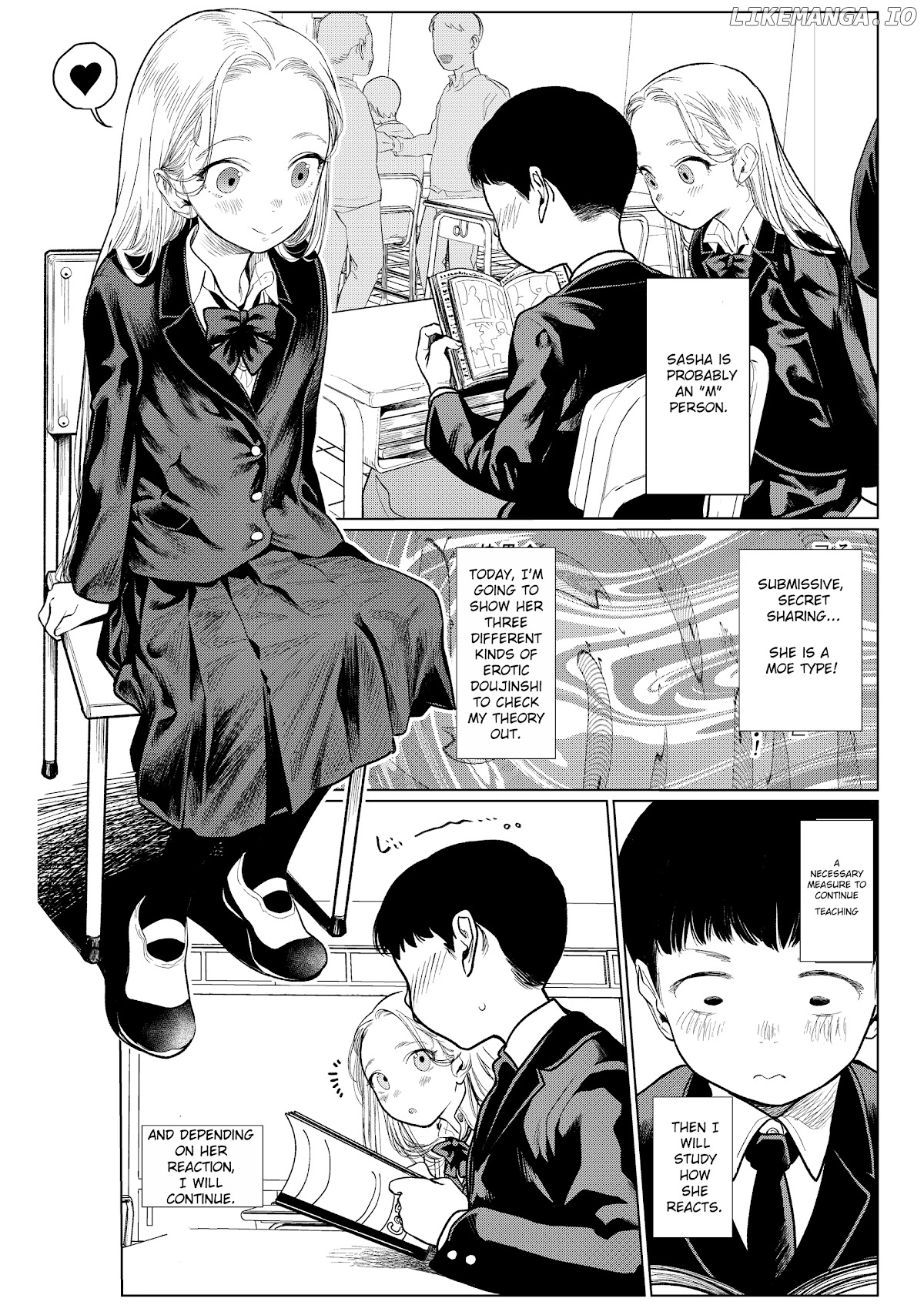JC Sasha and Her Otaku Classmate chapter 7.5 - page 1
