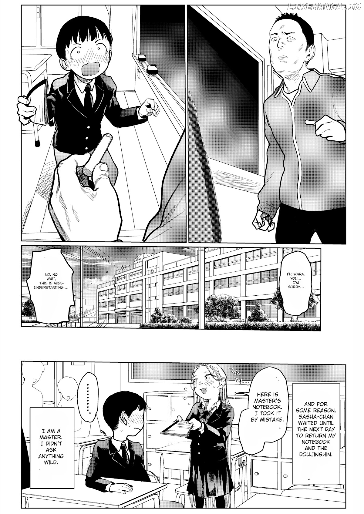JC Sasha and Her Otaku Classmate chapter 7.5 - page 8
