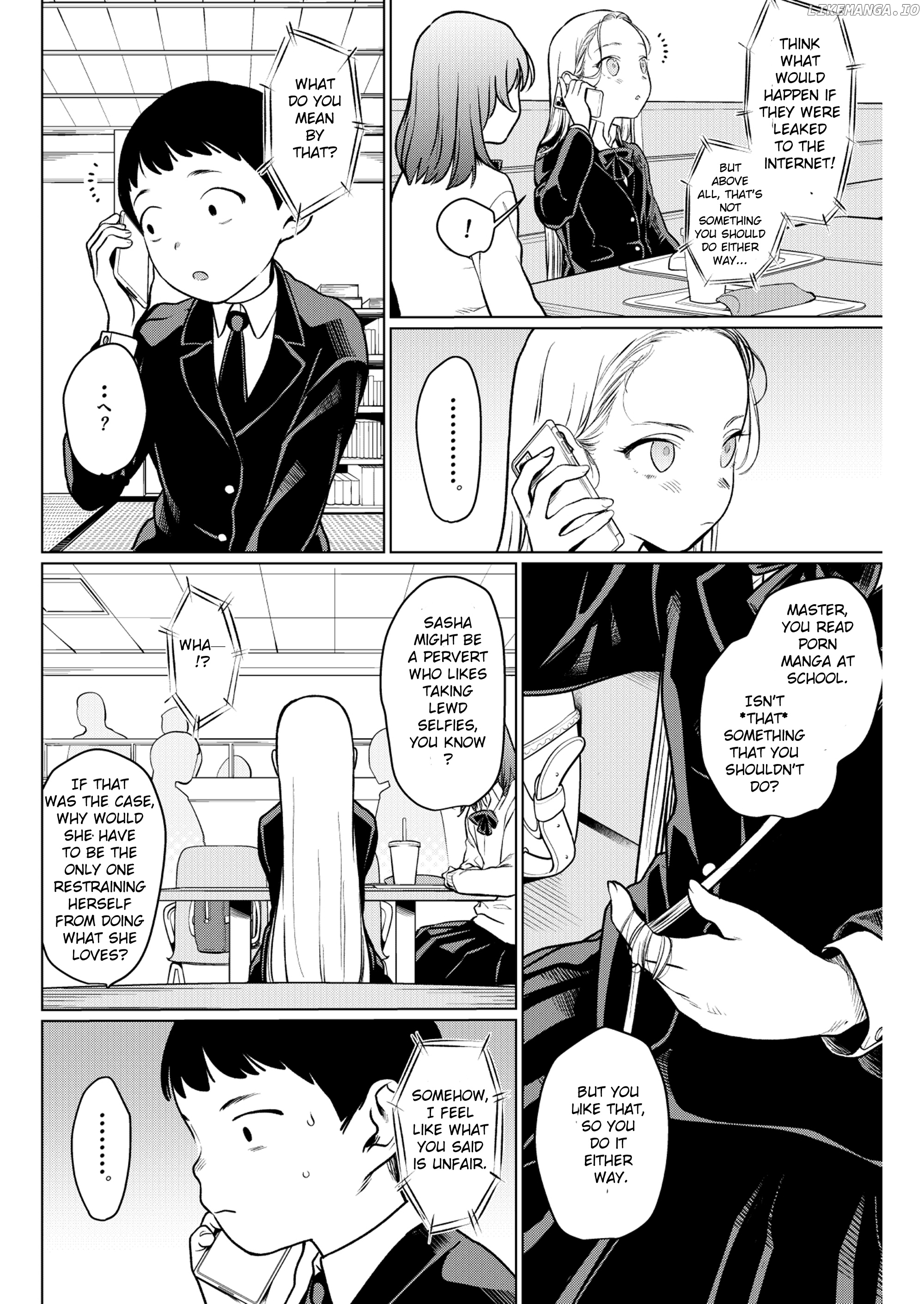 JC Sasha and Her Otaku Classmate chapter 12.5 - page 8
