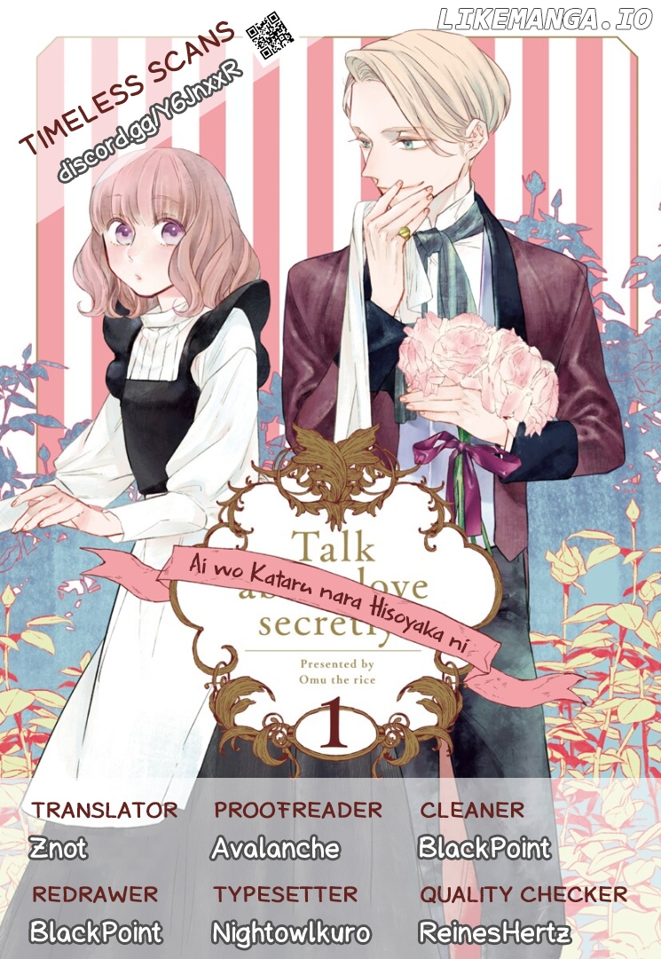 Ai wo Kataru nara Hisoyaka ni chapter 18 - page 1