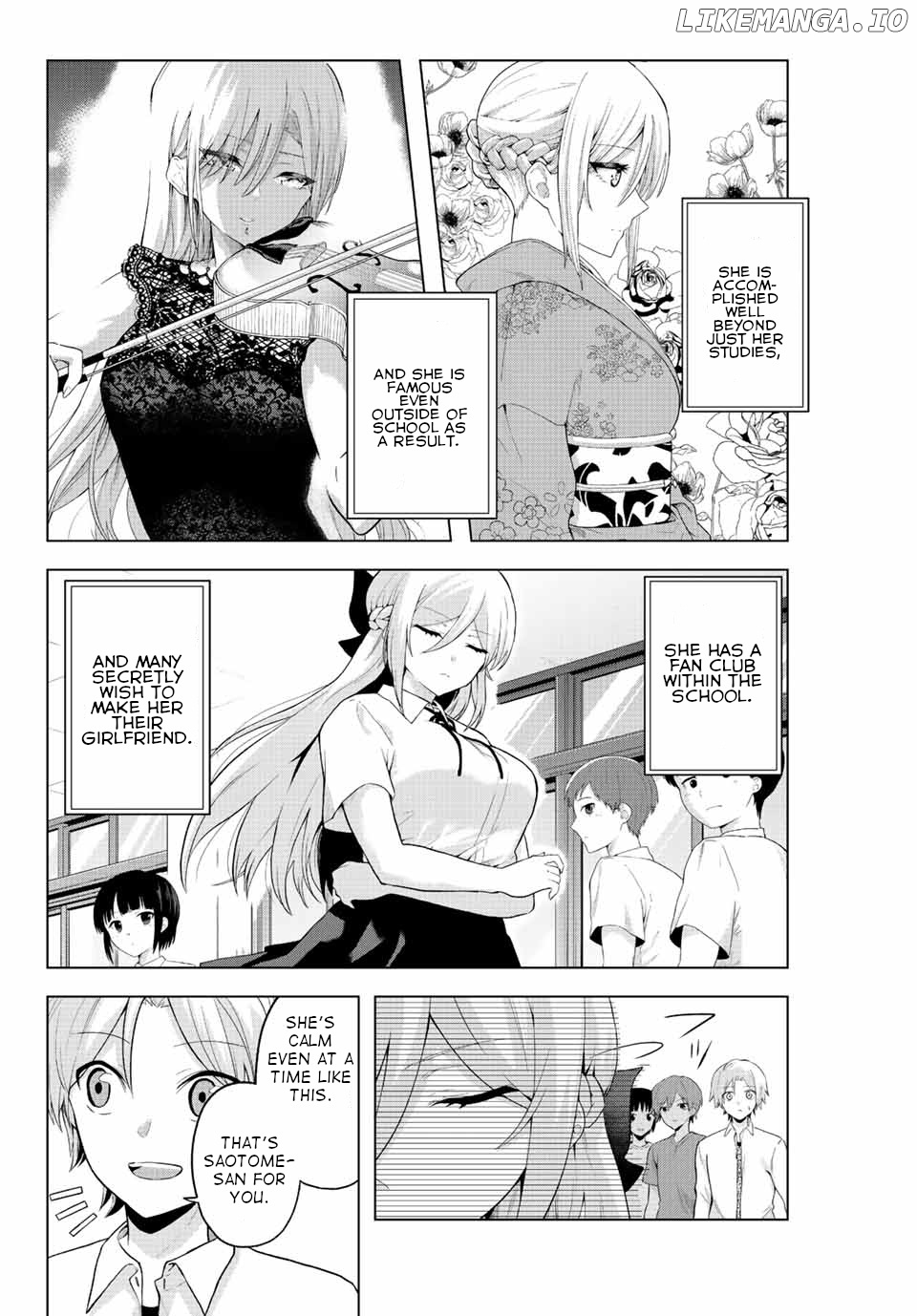 The death game is all that Saotome-san has left chapter 1 - page 7