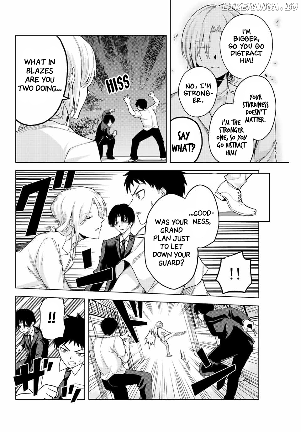 The death game is all that Saotome-san has left chapter 35 - page 2