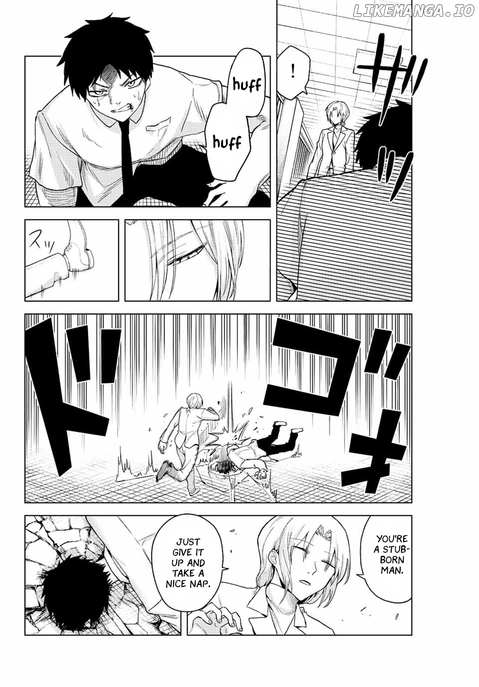 The death game is all that Saotome-san has left chapter 35 - page 4