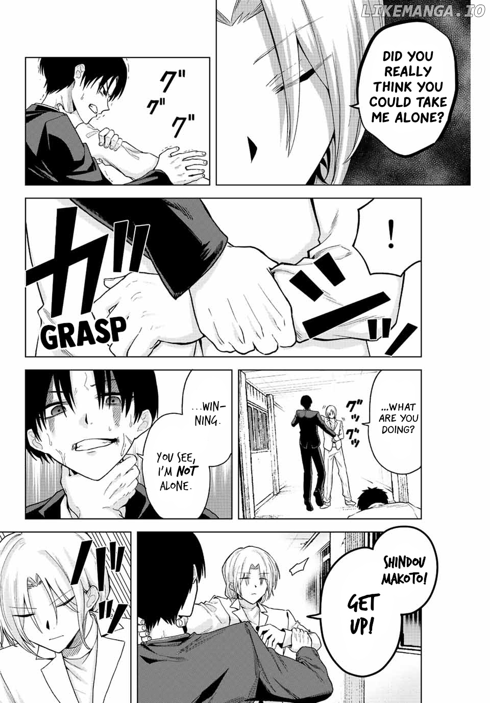 The death game is all that Saotome-san has left chapter 35 - page 6