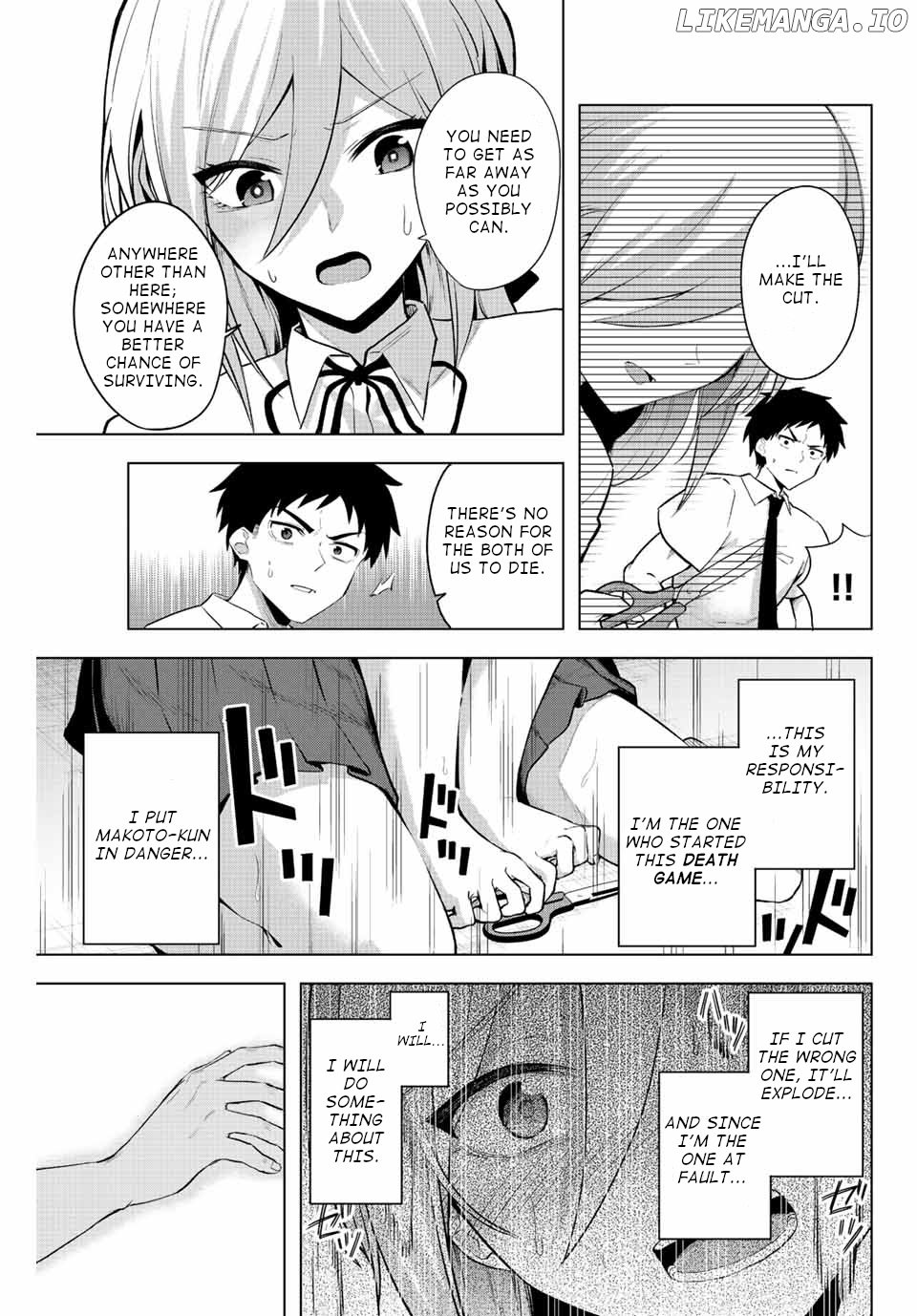 The death game is all that Saotome-san has left chapter 3 - page 7