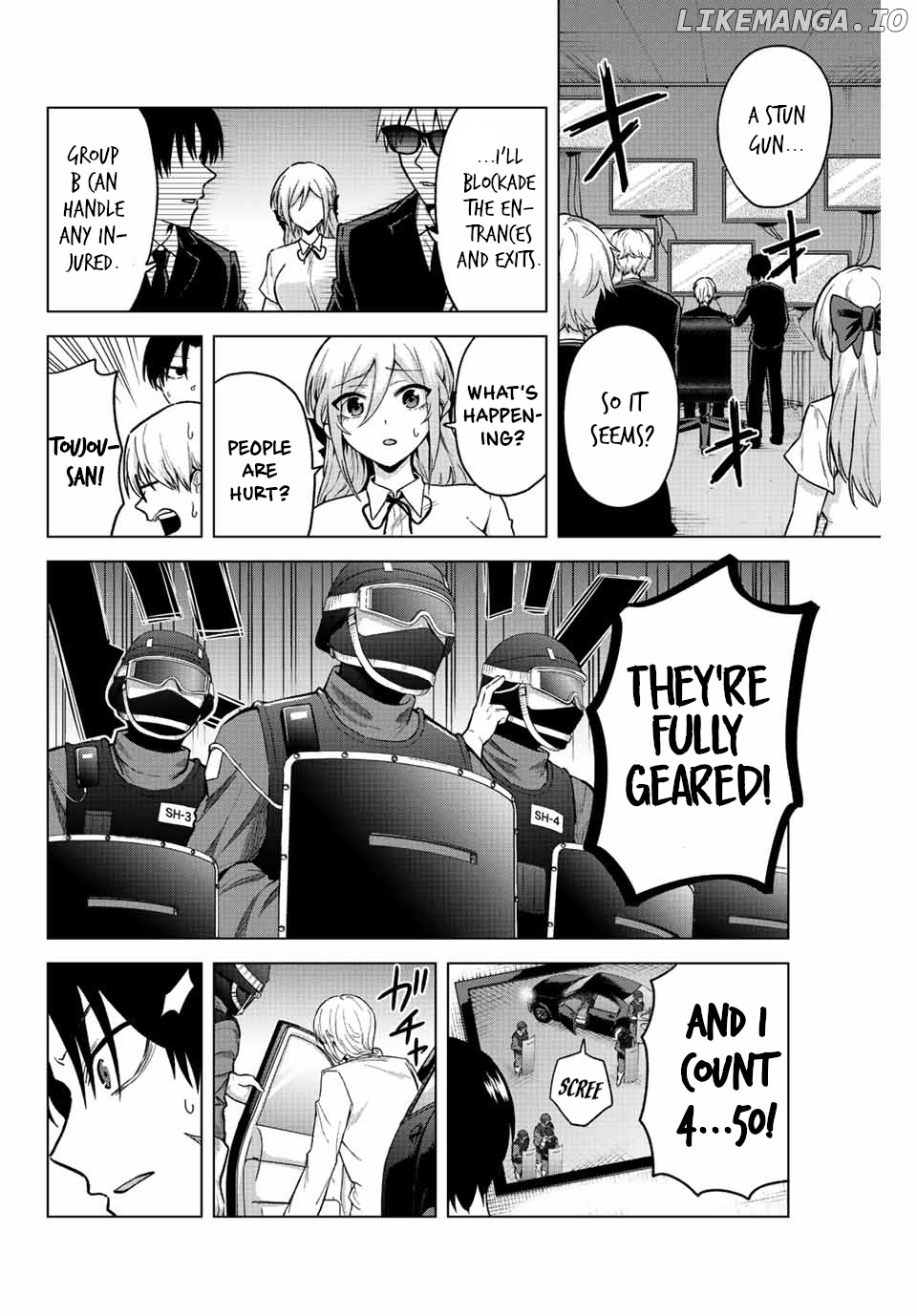 The death game is all that Saotome-san has left chapter 30 - page 4