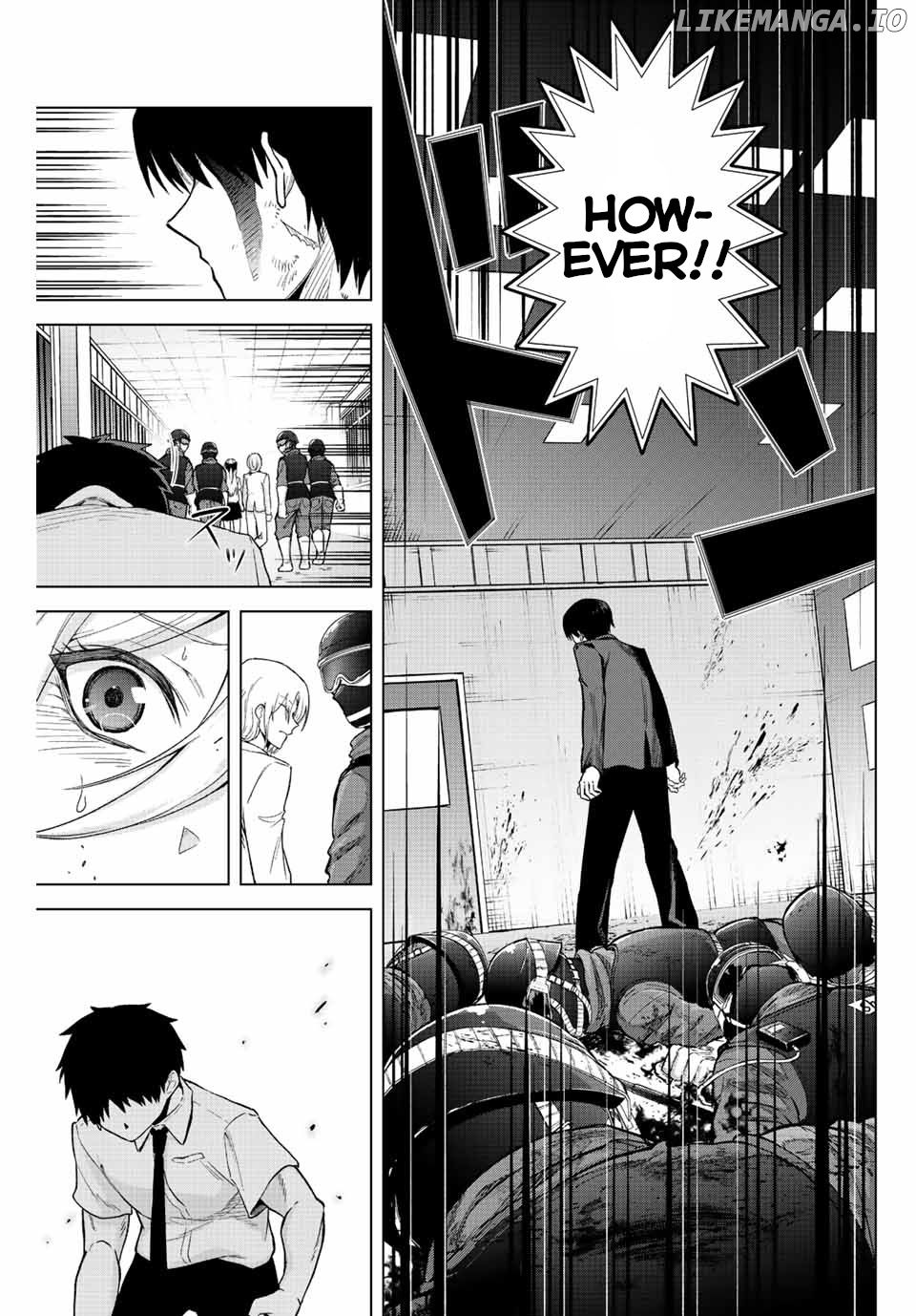 The death game is all that Saotome-san has left chapter 32 - page 8