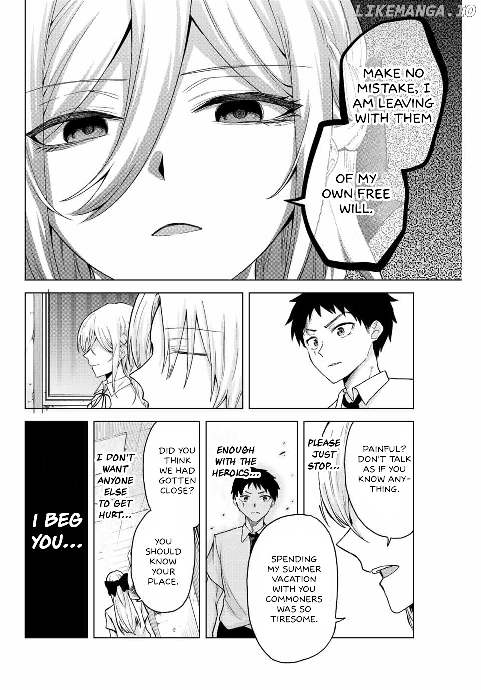 The death game is all that Saotome-san has left chapter 33 - page 2