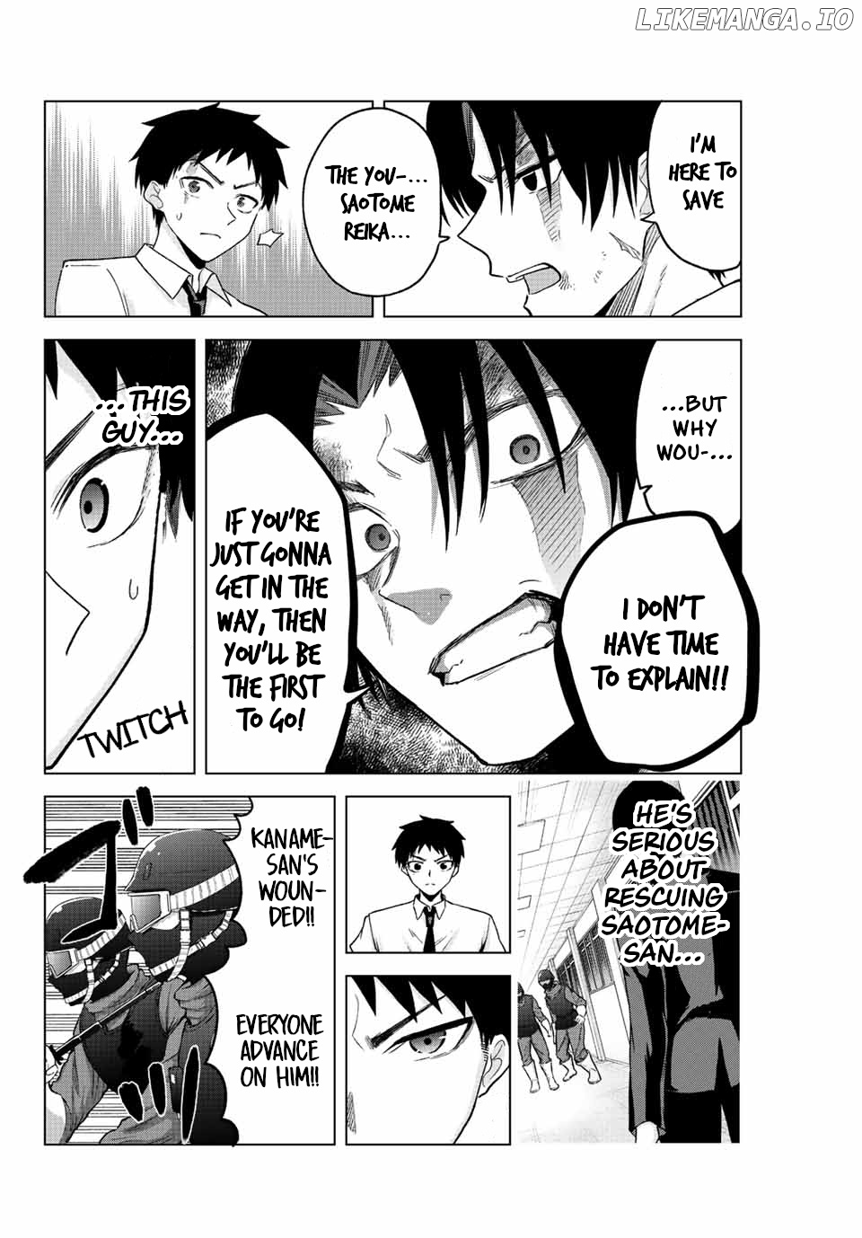 The death game is all that Saotome-san has left chapter 33 - page 6