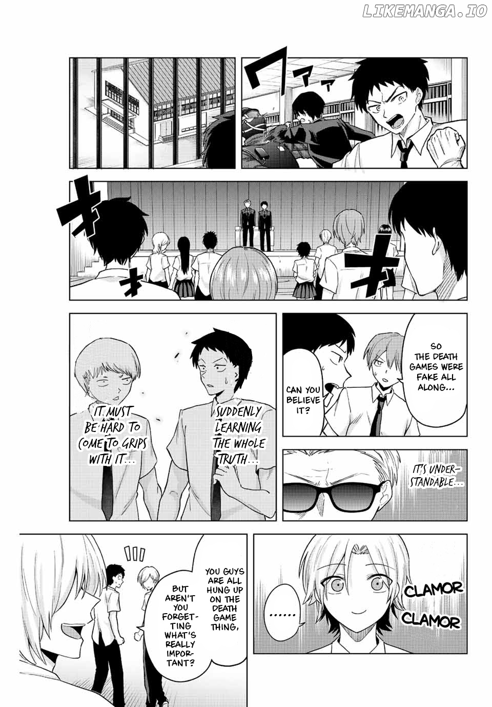 The death game is all that Saotome-san has left chapter 34 - page 3