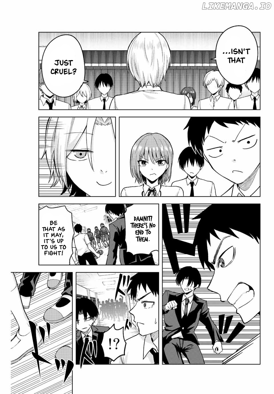 The death game is all that Saotome-san has left chapter 34 - page 5
