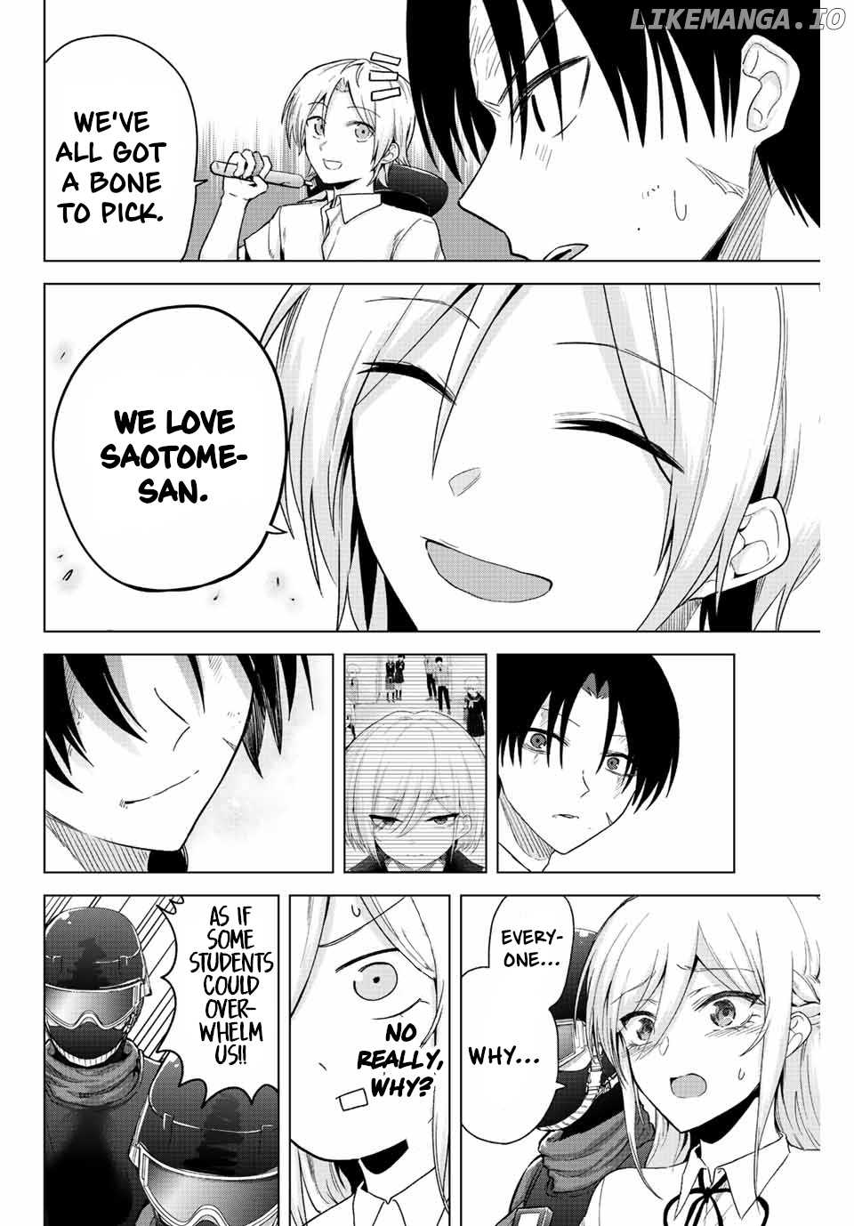 The death game is all that Saotome-san has left chapter 34 - page 7