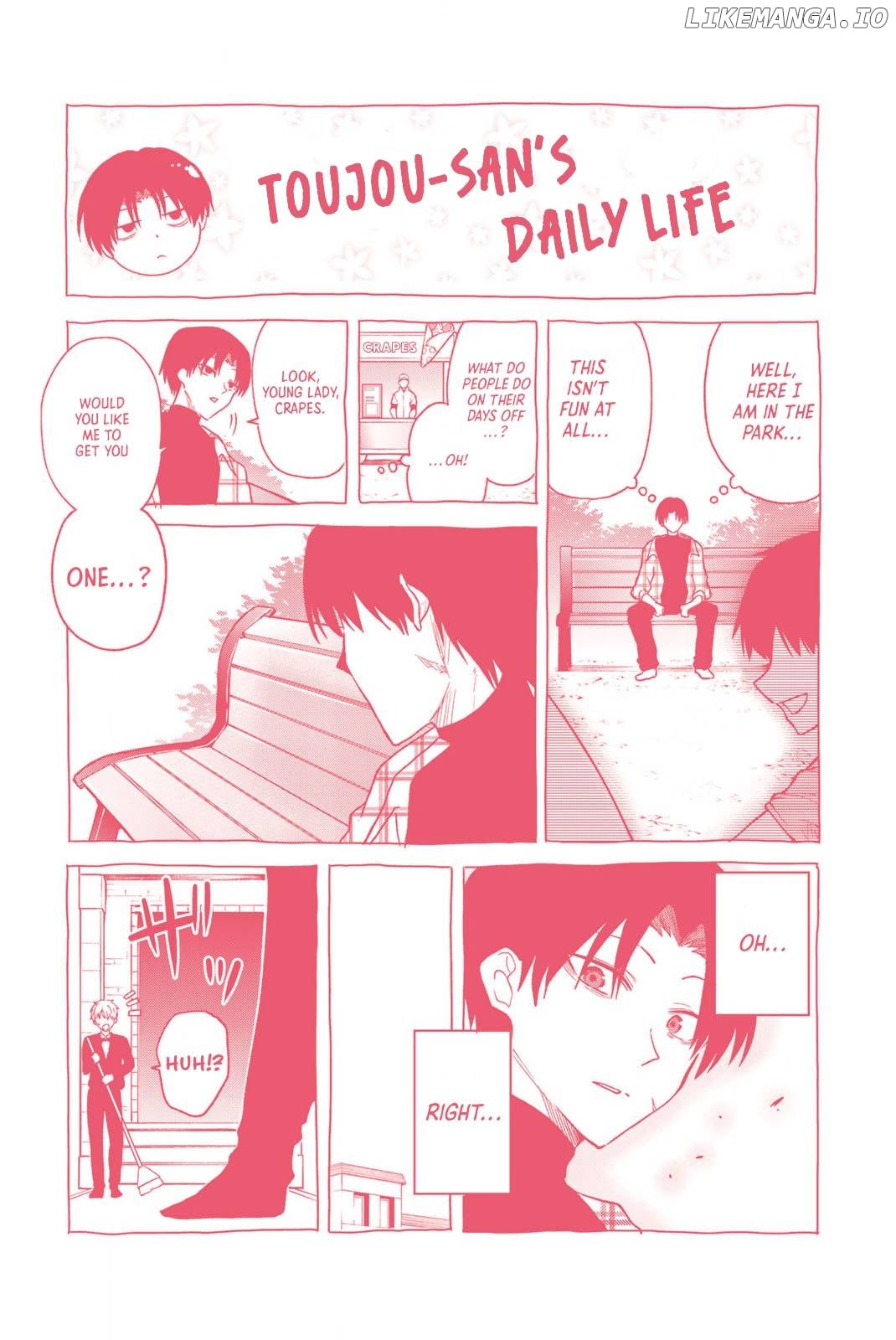 The death game is all that Saotome-san has left chapter 36.5 - page 9