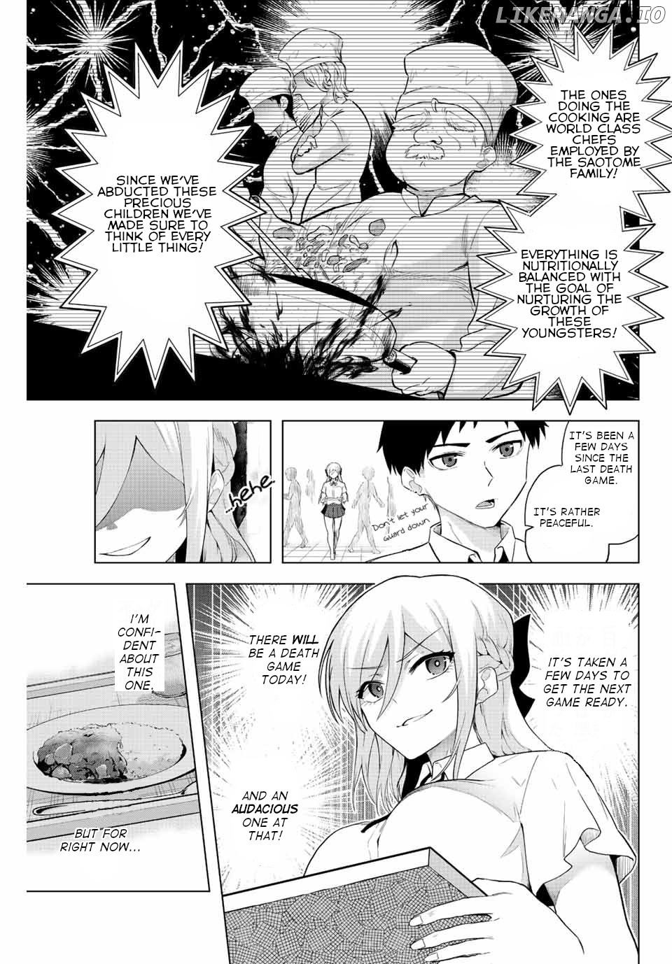The death game is all that Saotome-san has left chapter 4 - page 3