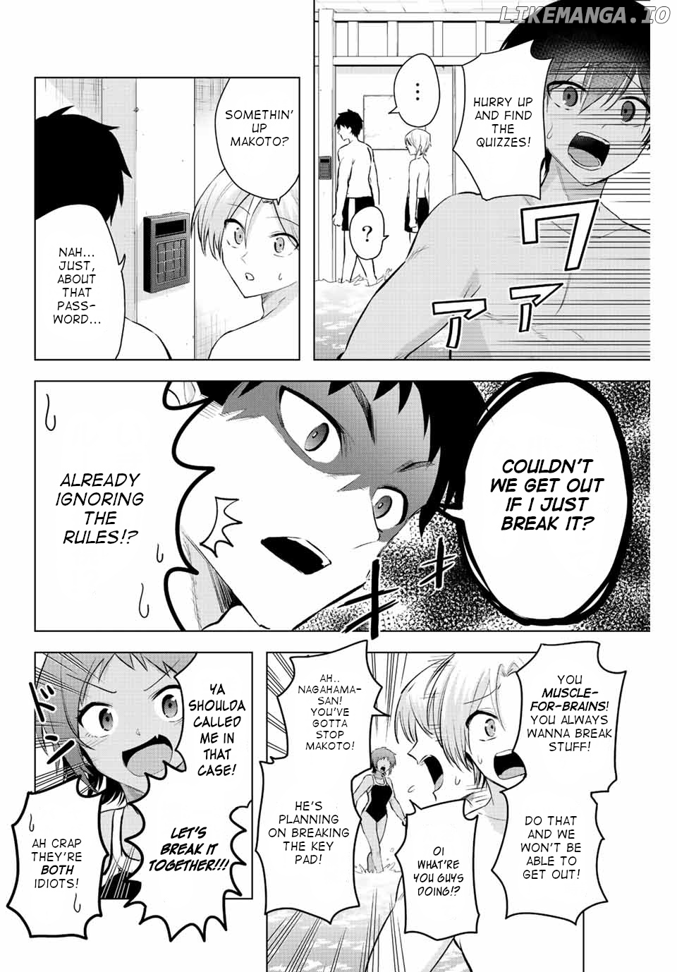 The death game is all that Saotome-san has left chapter 5 - page 4