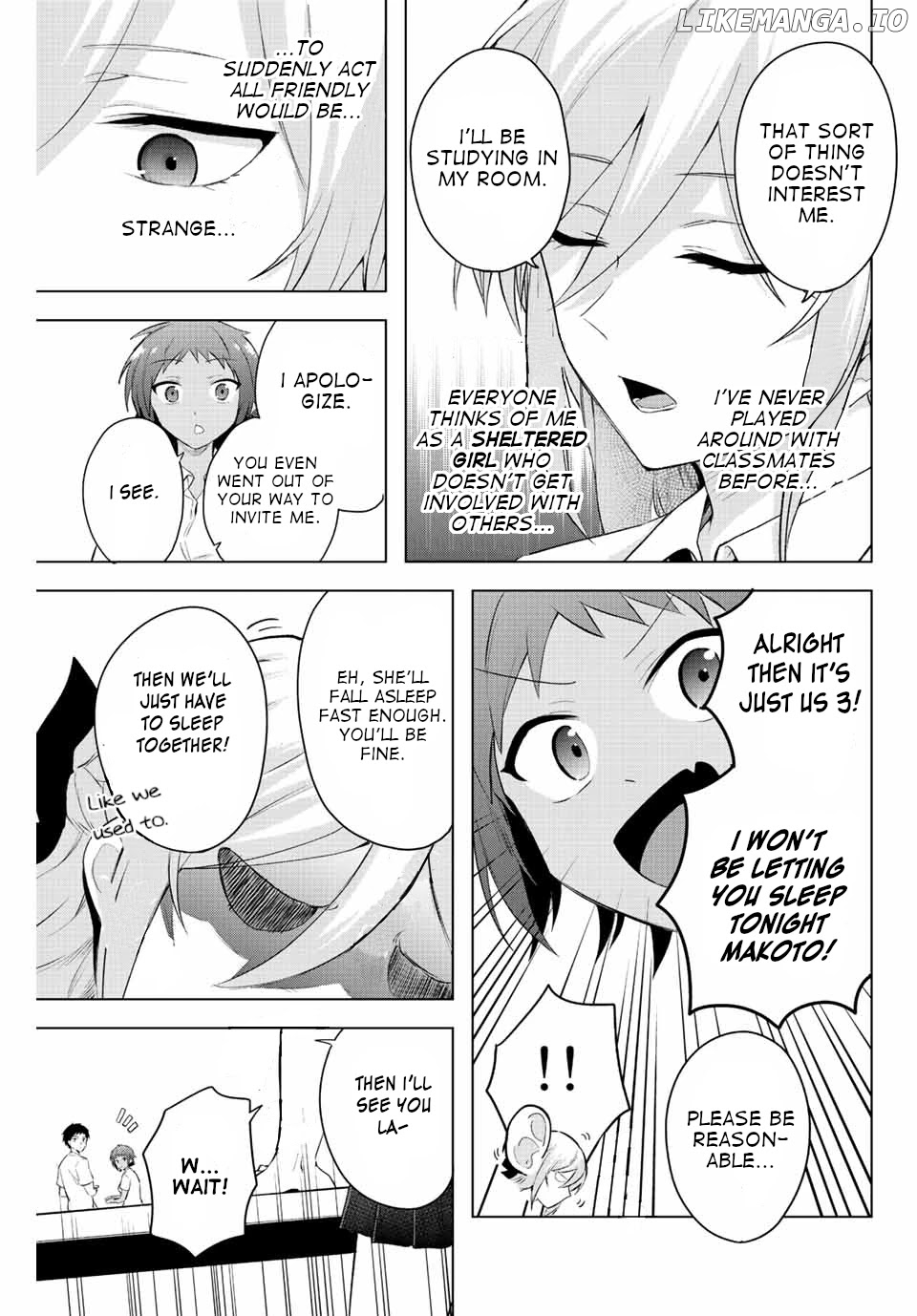 The death game is all that Saotome-san has left chapter 6 - page 5