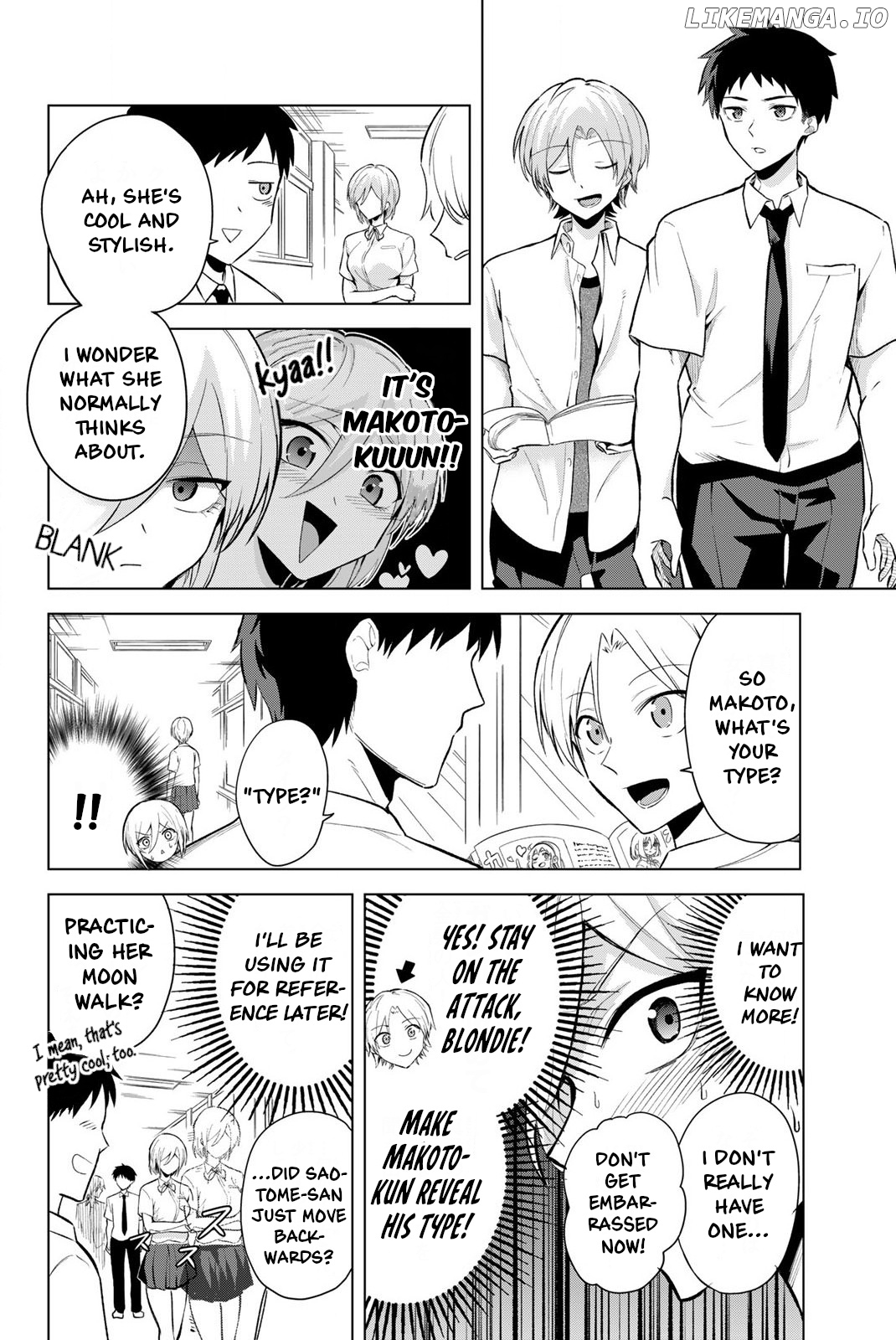 The death game is all that Saotome-san has left chapter 8.5 - page 2