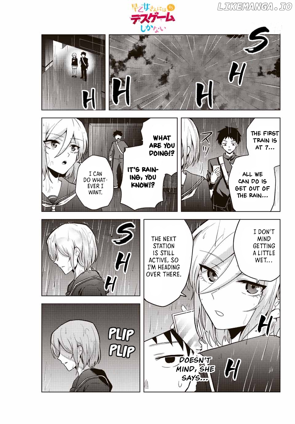 The death game is all that Saotome-san has left chapter 28 - page 1