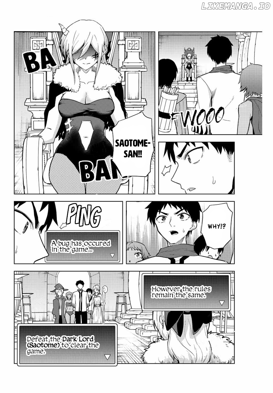The death game is all that Saotome-san has left chapter 18 - page 2