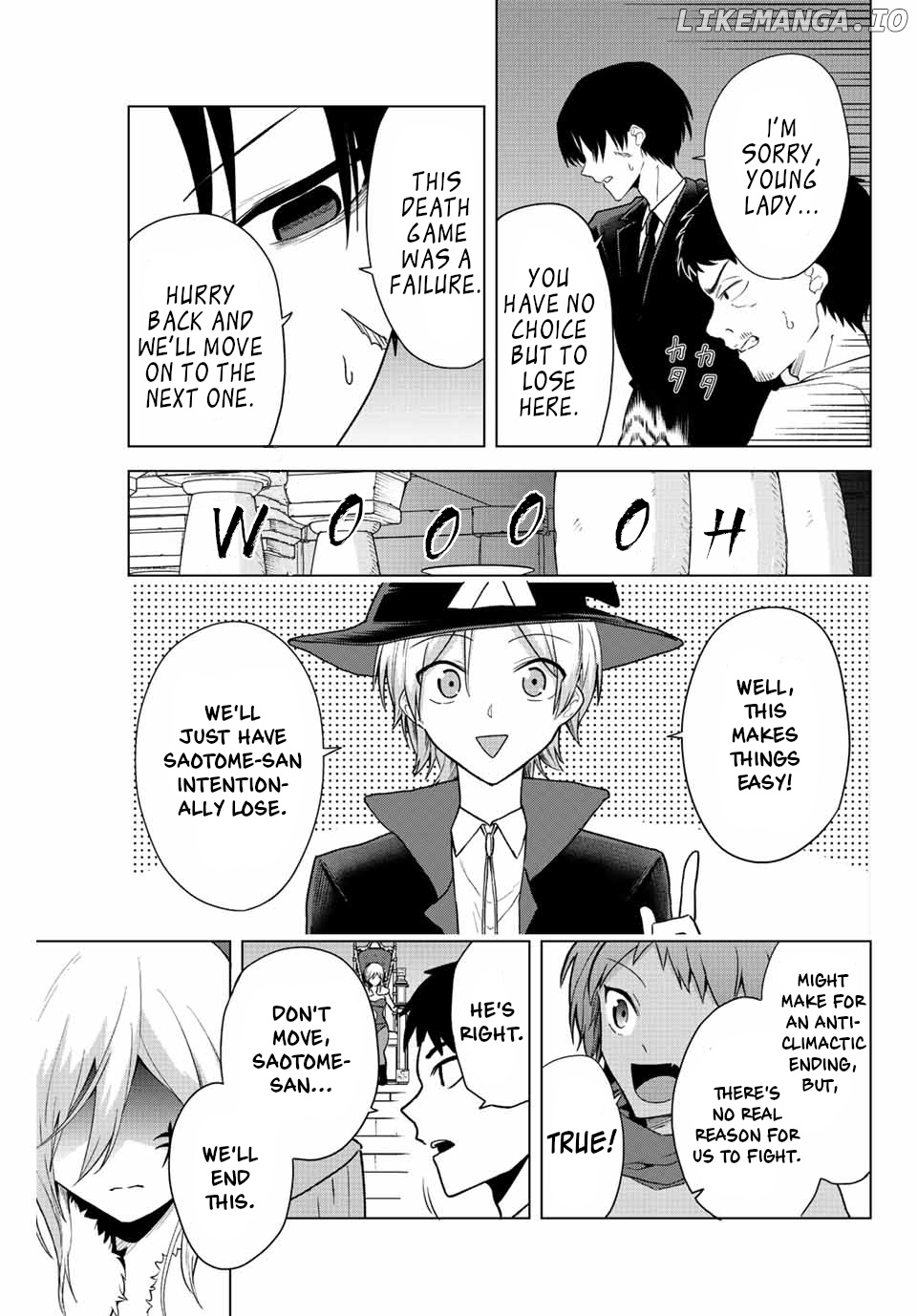 The death game is all that Saotome-san has left chapter 18 - page 3