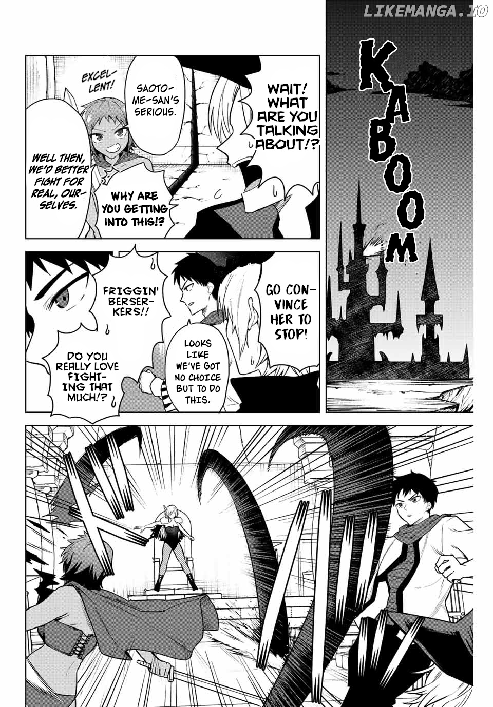 The death game is all that Saotome-san has left chapter 18 - page 8