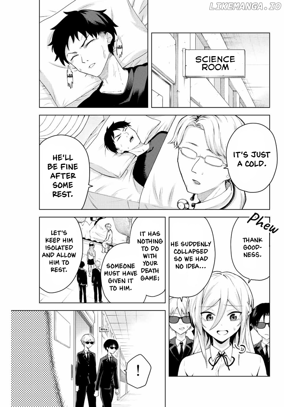 The death game is all that Saotome-san has left chapter 12 - page 1