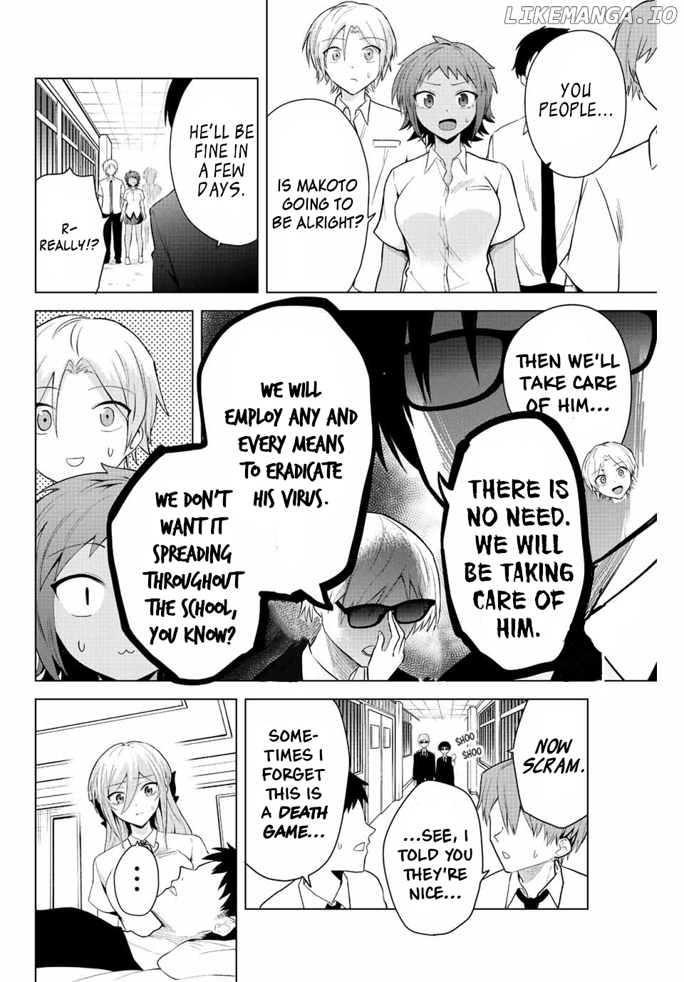 The death game is all that Saotome-san has left chapter 12 - page 2