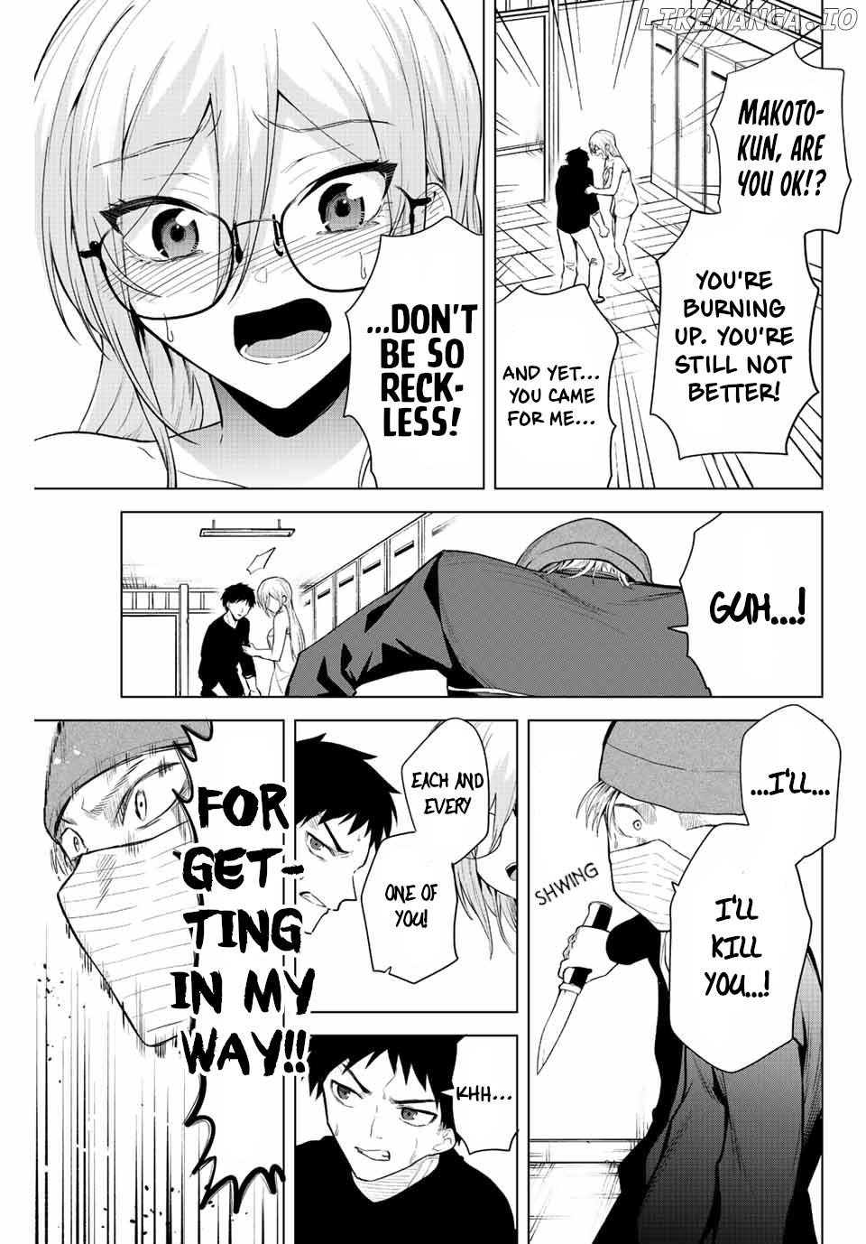 The death game is all that Saotome-san has left chapter 14 - page 9