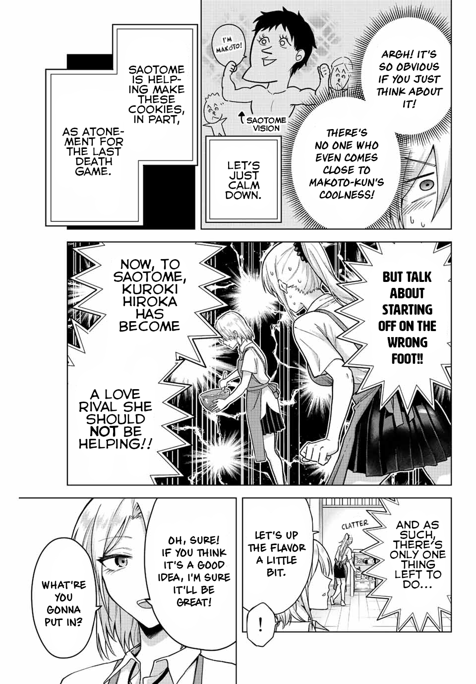 The death game is all that Saotome-san has left chapter 19 - page 9
