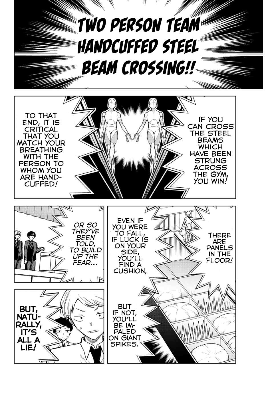 The death game is all that Saotome-san has left chapter 25 - page 2