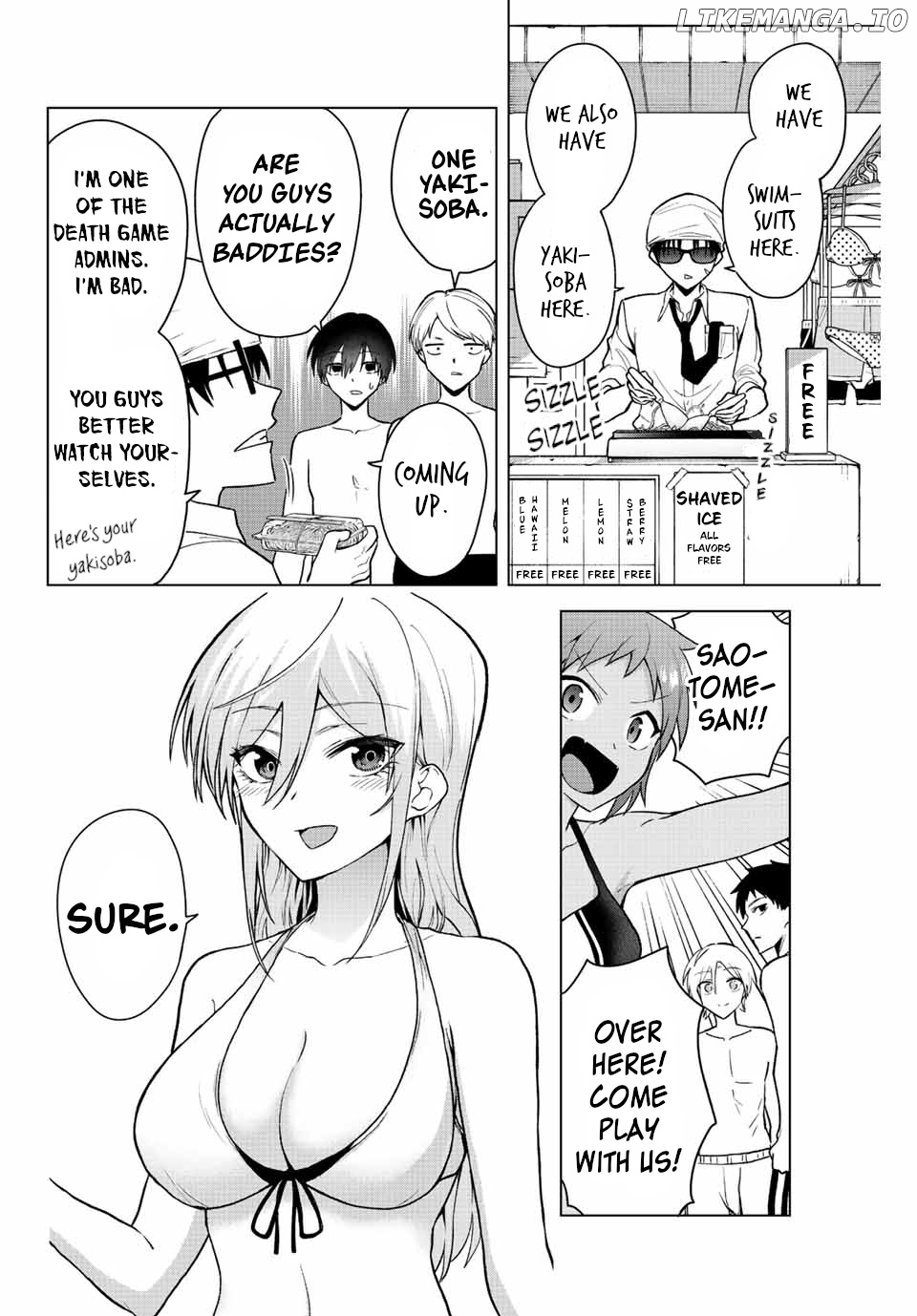 The death game is all that Saotome-san has left chapter 20 - page 2