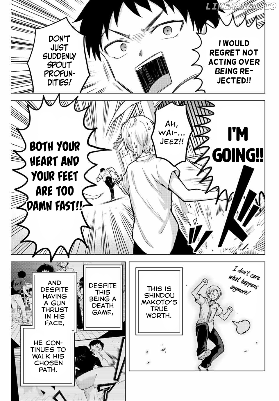 The death game is all that Saotome-san has left chapter 22 - page 12