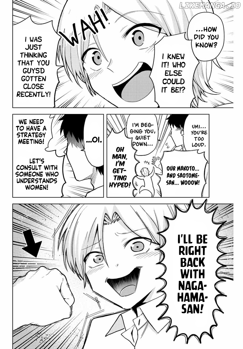The death game is all that Saotome-san has left chapter 22 - page 2