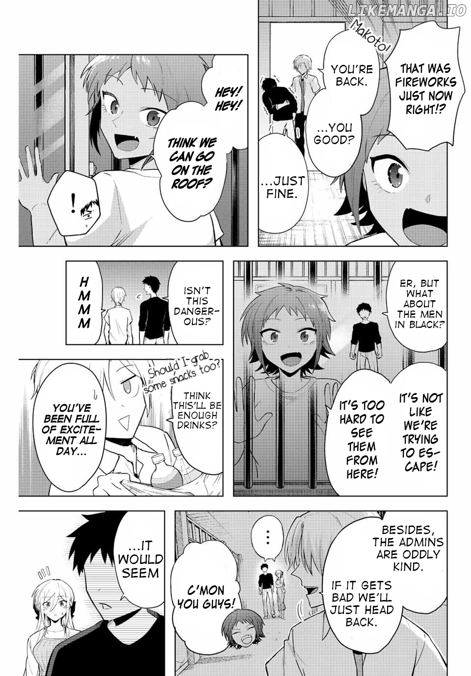 The death game is all that Saotome-san has left chapter 9 - page 9