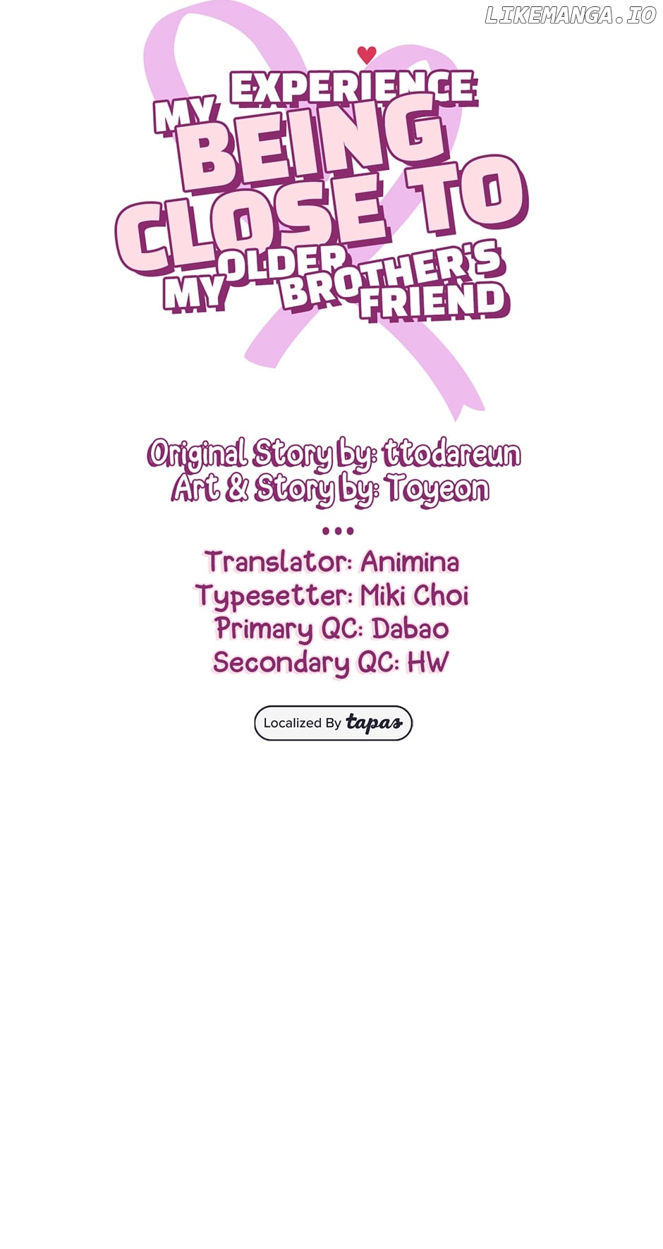 My Experience Being Close to My Older Brother's Friend Chapter 13 - page 7